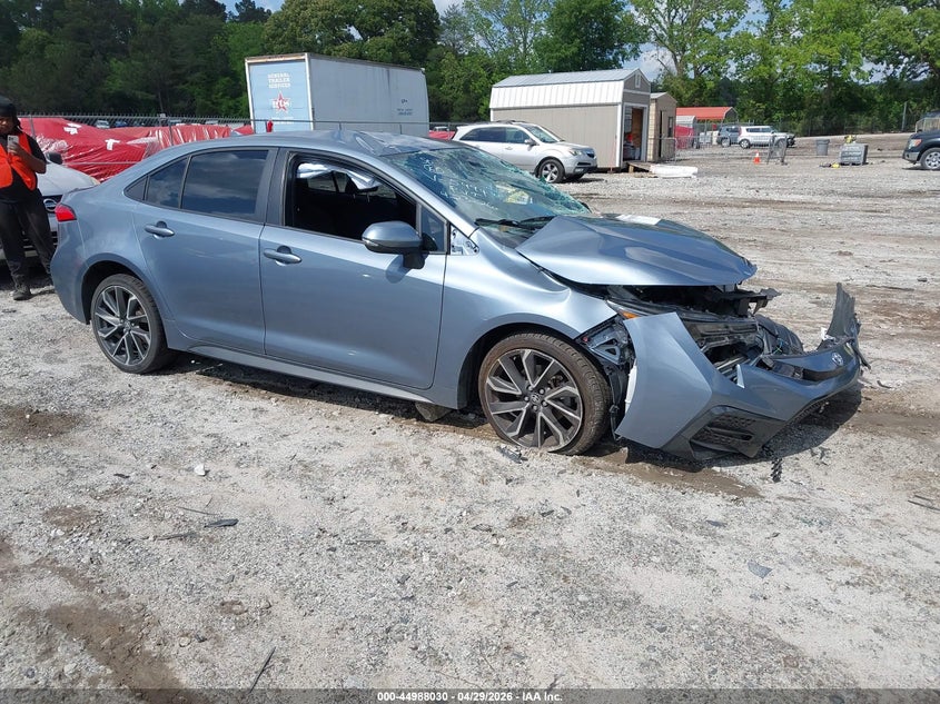 2022 Toyota Corolla VIN JTDS4MCE8N3505494 IAAI salvage auction — LEFT SIDE, Salvage (Georgia), sold $2,000 on 2026-07-17 (photo 1)