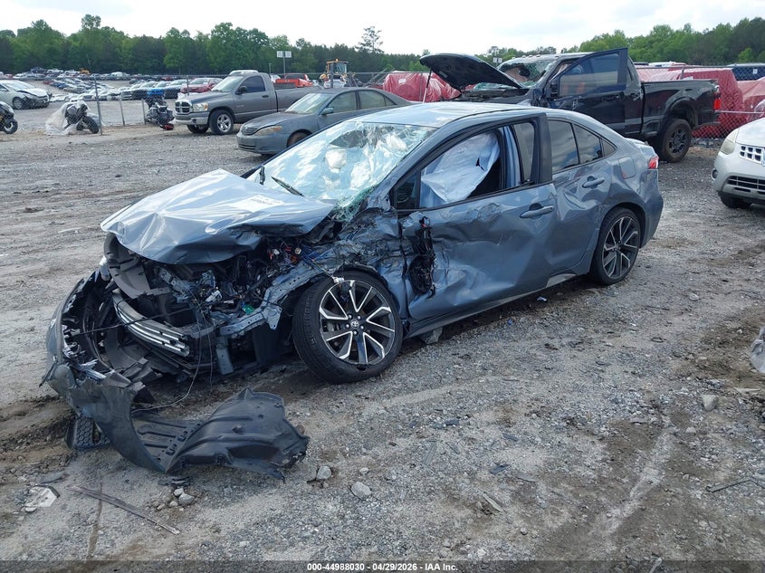 2022 Toyota Corolla VIN JTDS4MCE8N3505494 IAAI salvage auction — LEFT SIDE, Salvage (Georgia), sold $2,000 on 2026-07-17 (photo 2)