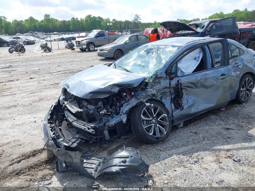 2022 Toyota Corolla VIN JTDS4MCE8N3505494 IAAI salvage auction — LEFT SIDE, Salvage (Georgia), sold $2,000 on 2026-07-17 (photo 6)
