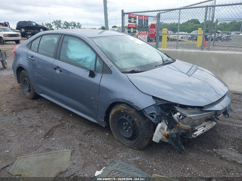 2020 Toyota Corolla VIN 5YFEPRAE9LP119952 IAAI salvage auction — FRONT & REAR, Salvage Title, sold $1,050 on 2026-07-23 (photo 1)