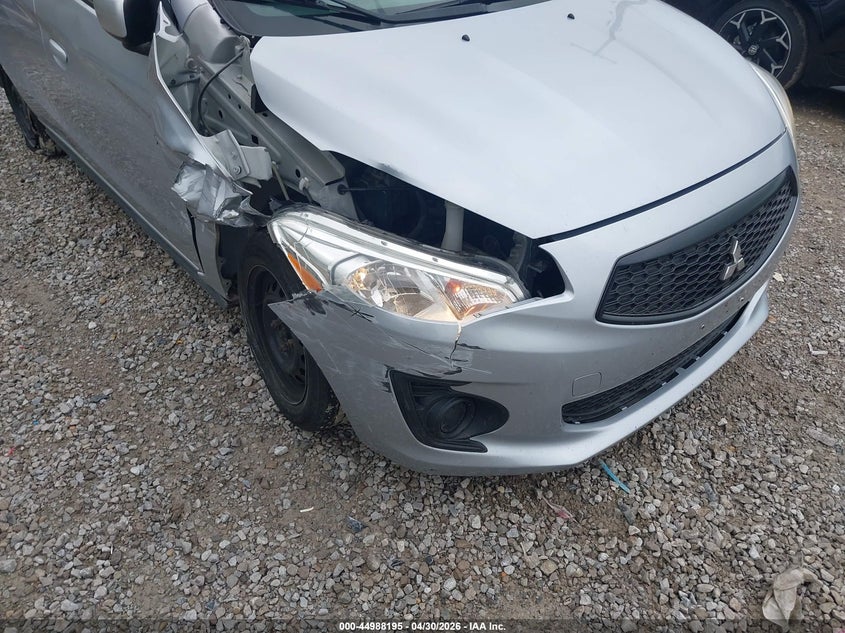 2020 Mitsubishi Mirage VIN ML32F3FJ5LHF09165 IAAI salvage auction — RIGHT FRONT, Salvage (Ohio), sold $375 on 2026-08-27 (photo 6)