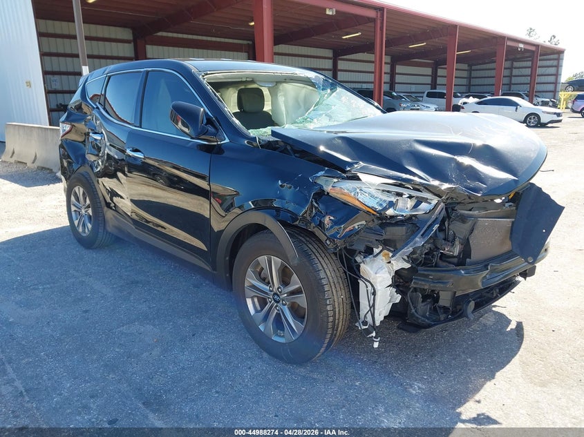 2016 Hyundai Santa fe VIN 5XYZT3LB6GG326757 IAAI salvage auction — FRONT END, Salvage Title, sold $875 on 2026-07-13 (photo 1)