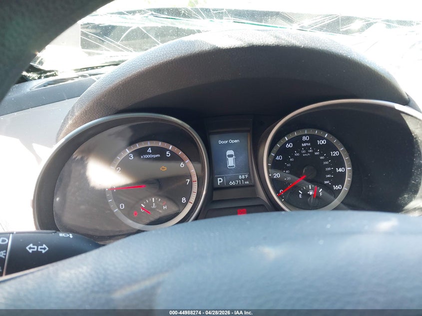 2016 Hyundai Santa fe VIN 5XYZT3LB6GG326757 IAAI salvage auction — FRONT END, Salvage Title, sold $875 on 2026-07-13 (photo 7)