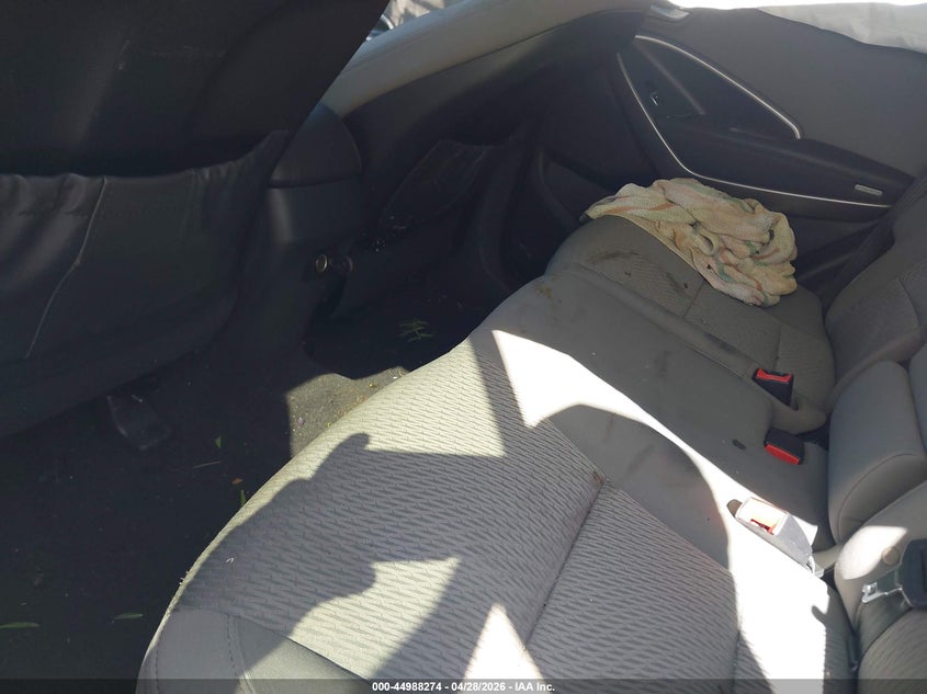 2016 Hyundai Santa fe VIN 5XYZT3LB6GG326757 IAAI salvage auction — FRONT END, Salvage Title, sold $875 on 2026-07-13 (photo 8)