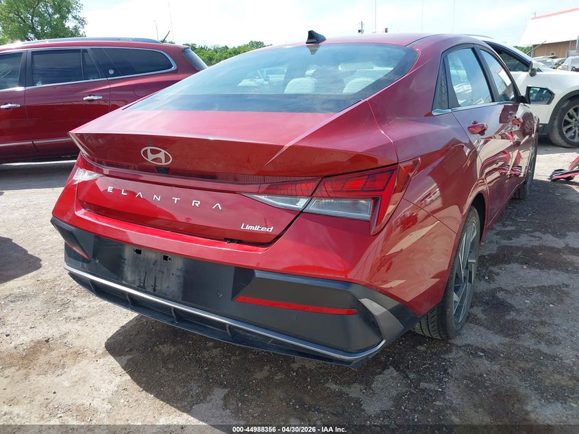 2024 Hyundai Elantra VIN KMHLP4DG7RU740511 IAAI salvage auction — FRONT END, Clear (Oklahoma), sold $4,000 on 2026-07-15 (photo 4)