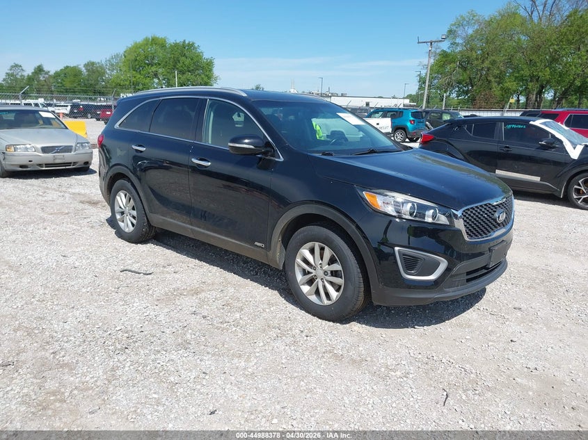 2018 Kia Sorento VIN 5XYPGDA36JG412929 IAAI salvage auction — NORMAL WEAR, Salvage (Texas), sold $1,600 on 2026-07-27 (photo 1)