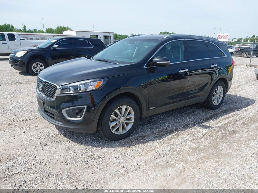 2018 Kia Sorento VIN 5XYPGDA36JG412929 IAAI salvage auction — NORMAL WEAR, Salvage (Texas), sold $1,600 on 2026-07-27 (photo 2)