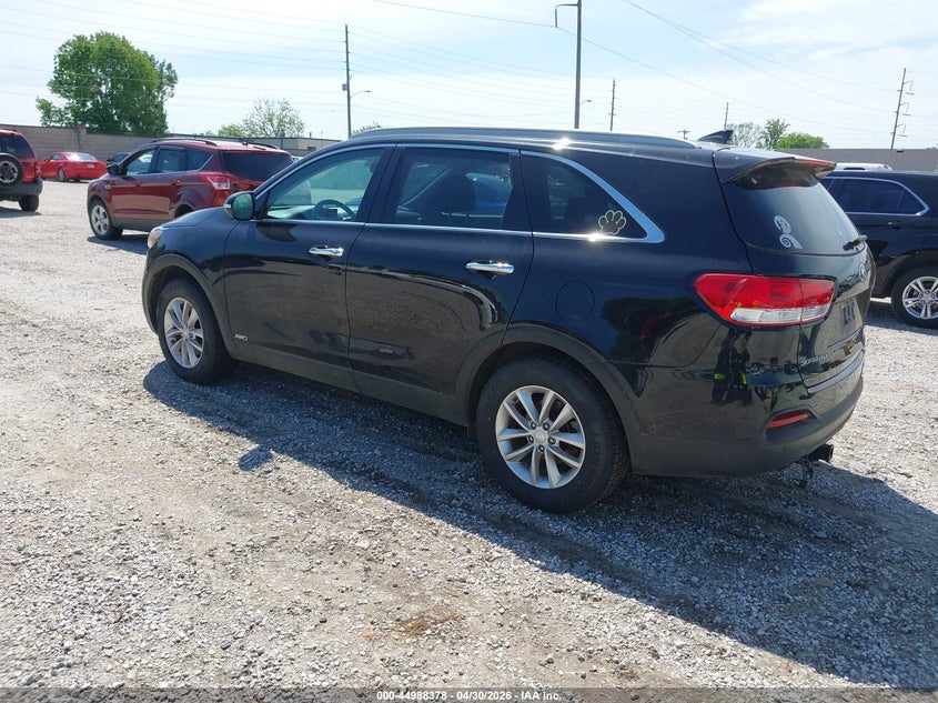 2018 Kia Sorento VIN 5XYPGDA36JG412929 IAAI salvage auction — NORMAL WEAR, Salvage (Texas), sold $1,600 on 2026-07-27 (photo 3)