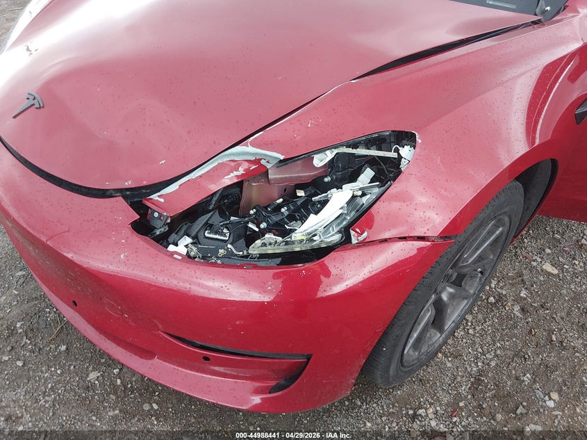 2018 Tesla Model 3 VIN 5YJ3E1EB9JF064247 IAAI salvage auction — LEFT FRONT, Salvage Title, sold $5,100 on 2026-08-22 (photo 6)