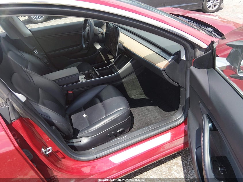 2018 Tesla Model 3 VIN 5YJ3E1EB9JF064247 IAAI salvage auction — LEFT FRONT, Salvage Title, sold $5,100 on 2026-08-22 (photo 5)