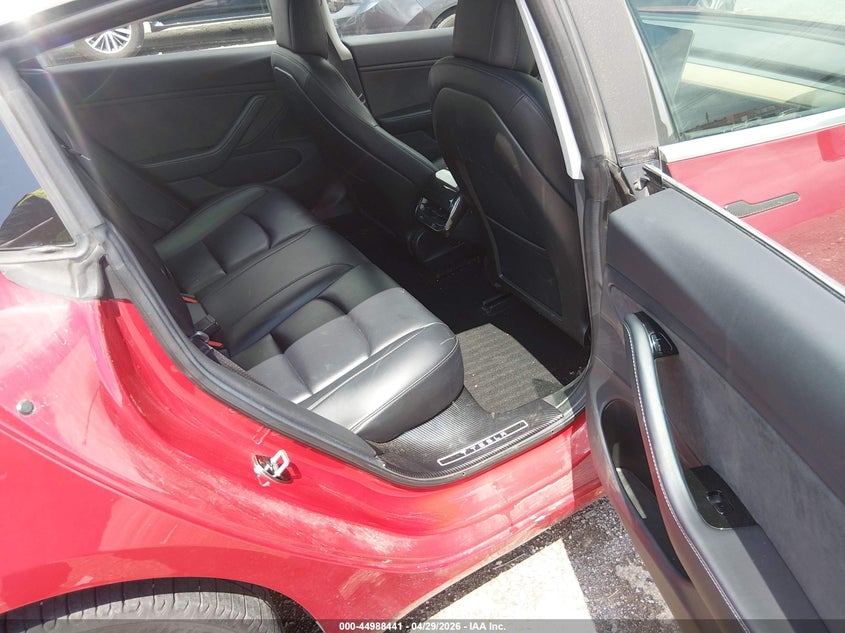 2018 Tesla Model 3 VIN 5YJ3E1EB9JF064247 IAAI salvage auction — LEFT FRONT, Salvage Title, sold $5,100 on 2026-08-22 (photo 8)