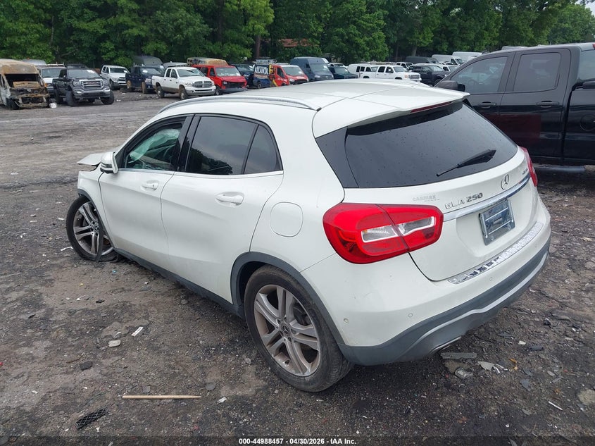 2018 Mercedes-benz Gla-class VIN WDCTG4GB3JJ468222 IAAI salvage auction — FRONT END, Salvage (Georgia), sold $1,525 on 2026-07-15 (photo 3)