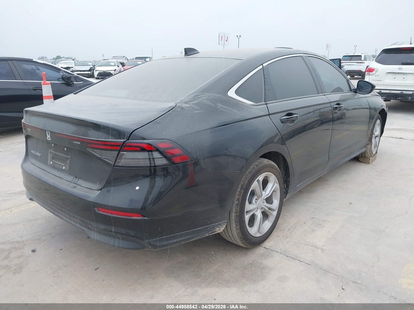 2025 Honda Accord VIN 1HGCY1F20SA083741 IAAI salvage auction — FRONT END, Original (Texas), sold $8,950 on 2026-07-29 (photo 4)