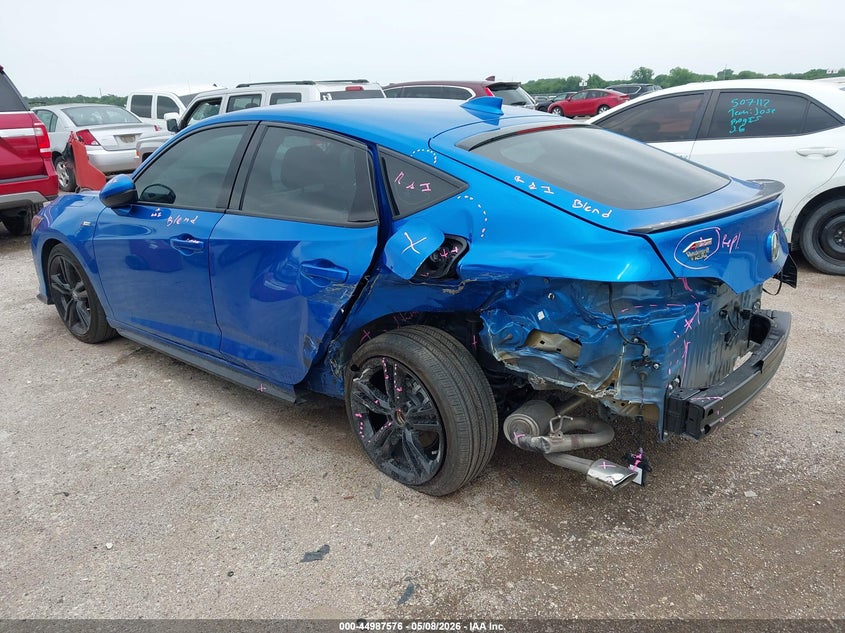 2026 Acura Integra VIN 19UDE4H64TA000103 IAAI salvage auction — REAR END, Original (Texas), sold $10,200 on 2026-07-21 (photo 3)