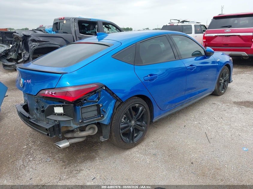 2026 Acura Integra VIN 19UDE4H64TA000103 IAAI salvage auction — REAR END, Original (Texas), sold $10,200 on 2026-07-21 (photo 4)