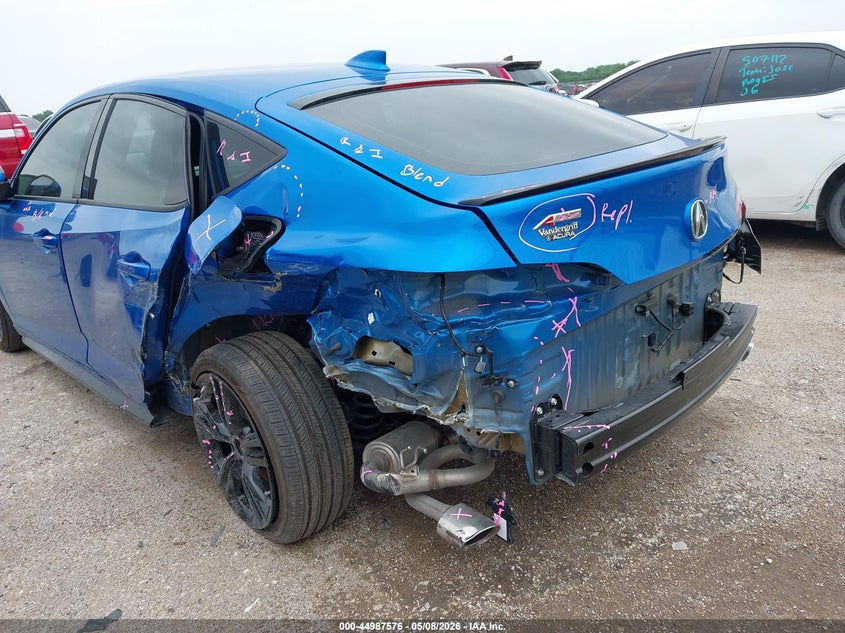 2026 Acura Integra VIN 19UDE4H64TA000103 IAAI salvage auction — REAR END, Original (Texas), sold $10,200 on 2026-07-21 (photo 6)