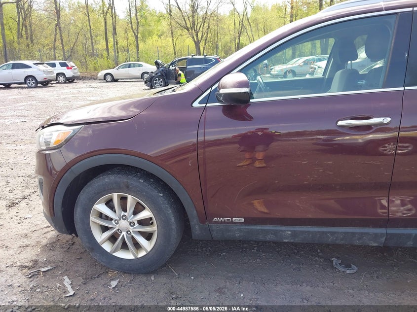 2016 Kia Sorento VIN 5XYPGDA57GG136884 IAAI salvage auction — NORMAL WEAR, Salvage (Texas), sold $1,100 on 2026-07-28 (photo 6)
