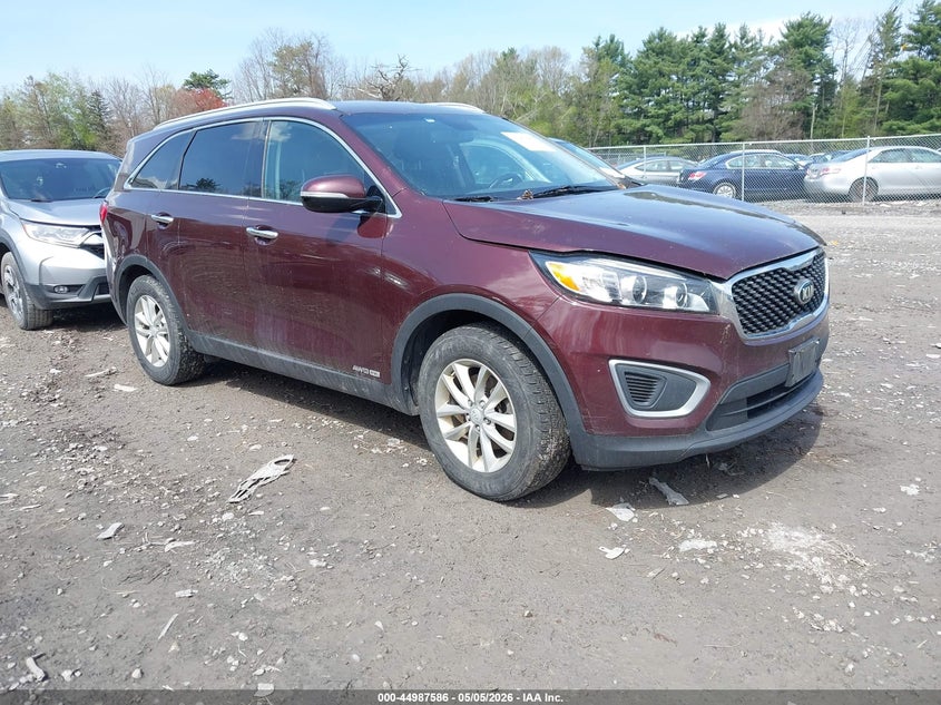 2016 Kia Sorento VIN 5XYPGDA57GG136884 IAAI salvage auction — NORMAL WEAR, Salvage (Texas), sold $1,100 on 2026-07-28 (photo 1)