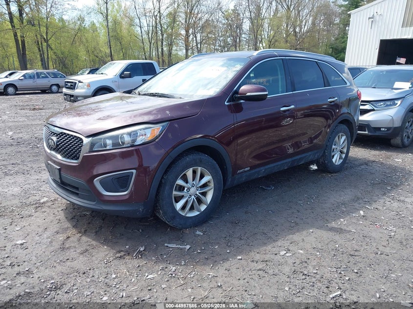 2016 Kia Sorento VIN 5XYPGDA57GG136884 IAAI salvage auction — NORMAL WEAR, Salvage (Texas), sold $1,100 on 2026-07-28 (photo 2)