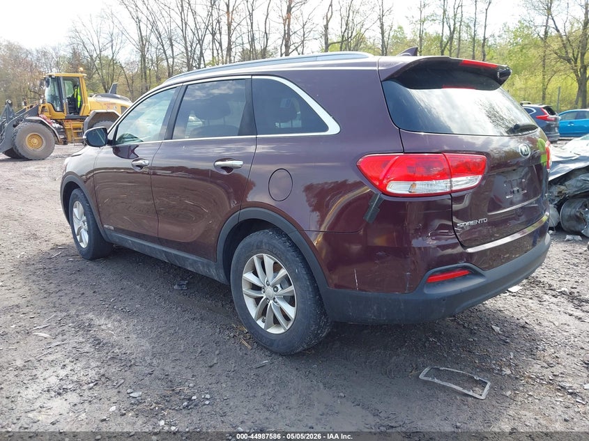 2016 Kia Sorento VIN 5XYPGDA57GG136884 IAAI salvage auction — NORMAL WEAR, Salvage (Texas), sold $1,100 on 2026-07-28 (photo 3)