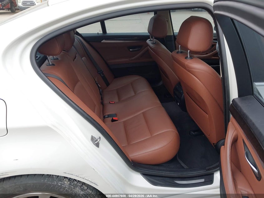 2014 BMW 5er VIN WBA5A7C59ED616859 IAAI salvage auction — FRONT & REAR, Original (Texas), sold $1,850 on 2026-07-08 (photo 8)
