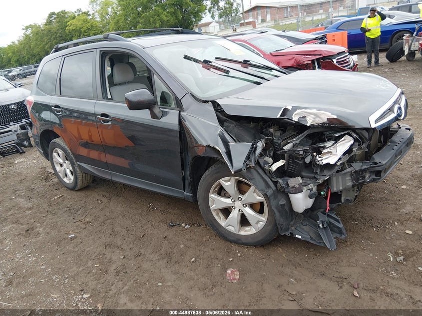 2015 Subaru Forester VIN JF2SJADC6FH528279 IAAI salvage auction — LEFT FRONT, Clear (Tennessee), sold $25 on 2026-07-23 (photo 1)