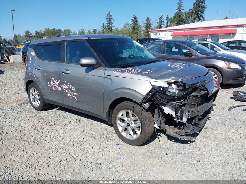 2023 Kia Soul VIN KNDJ23AU6P7851299 IAAI salvage auction — FRONT END, Bill Of Sale (Washington), sold $2,000 on 2026-07-29 (photo 1)