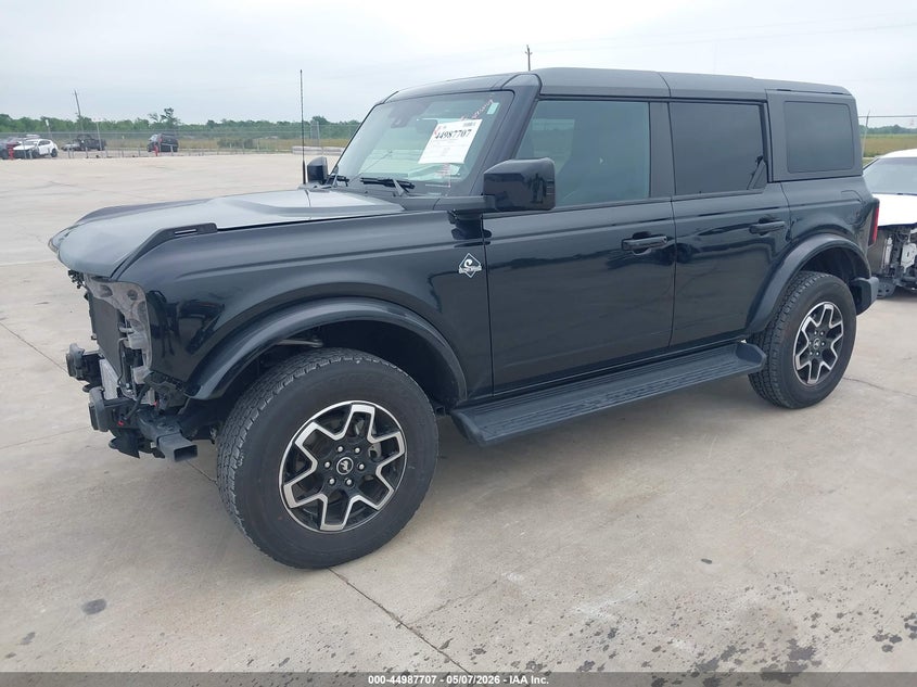 2025 Ford Bronco VIN 1FMEE8BP0SLA69106 IAAI salvage auction — FRONT END, Original (Texas), sold $20,600 on 2026-07-09 (photo 2)