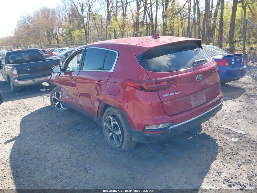 2022 Kia Sportage VIN KNDPMCAC1N7024416 IAAI salvage auction — LEFT FRONT, Salvage (Idaho), sold $3,100 on 2026-07-28 (photo 3)