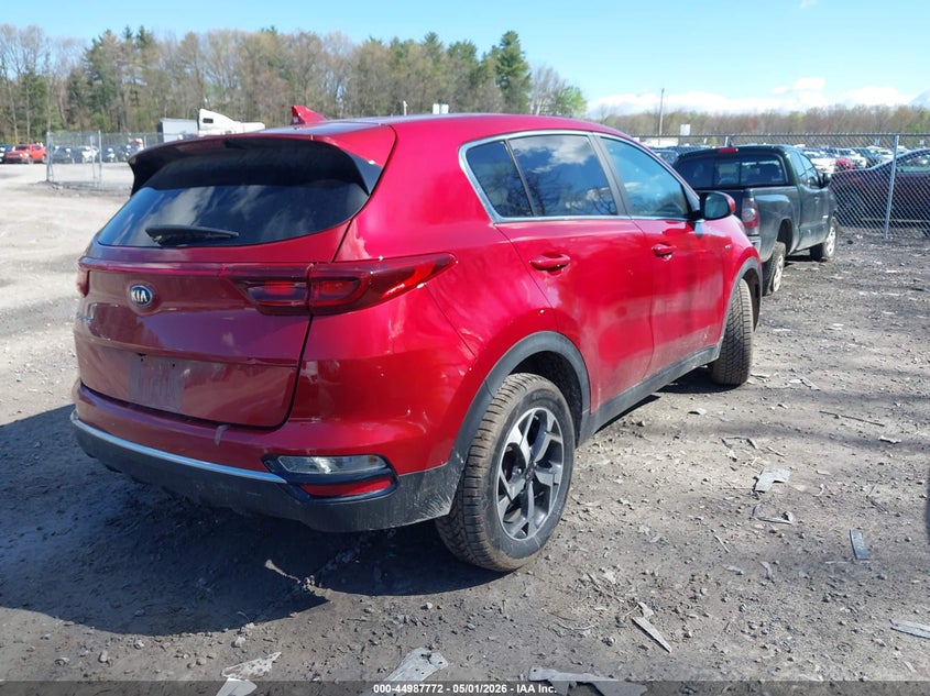 2022 Kia Sportage VIN KNDPMCAC1N7024416 IAAI salvage auction — LEFT FRONT, Salvage (Idaho), sold $3,100 on 2026-07-28 (photo 4)