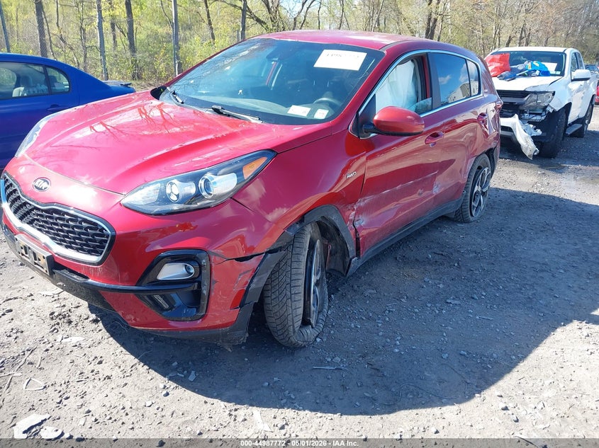 2022 Kia Sportage VIN KNDPMCAC1N7024416 IAAI salvage auction — LEFT FRONT, Salvage (Idaho), sold $3,100 on 2026-07-28 (photo 6)
