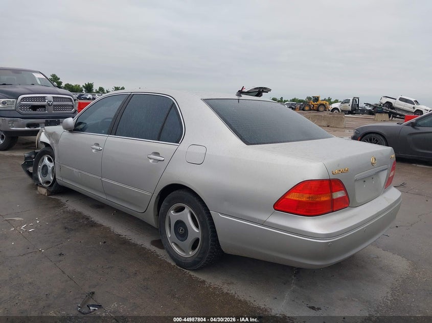 2001 Lexus Ls VIN JTHBN30F910027696 IAAI salvage auction — FRONT END, Salvage (Texas), sold $650 on 2026-07-29 (photo 3)