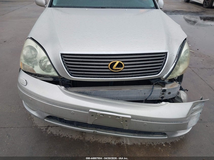 2001 Lexus Ls VIN JTHBN30F910027696 IAAI salvage auction — FRONT END, Salvage (Texas), sold $650 on 2026-07-29 (photo 6)