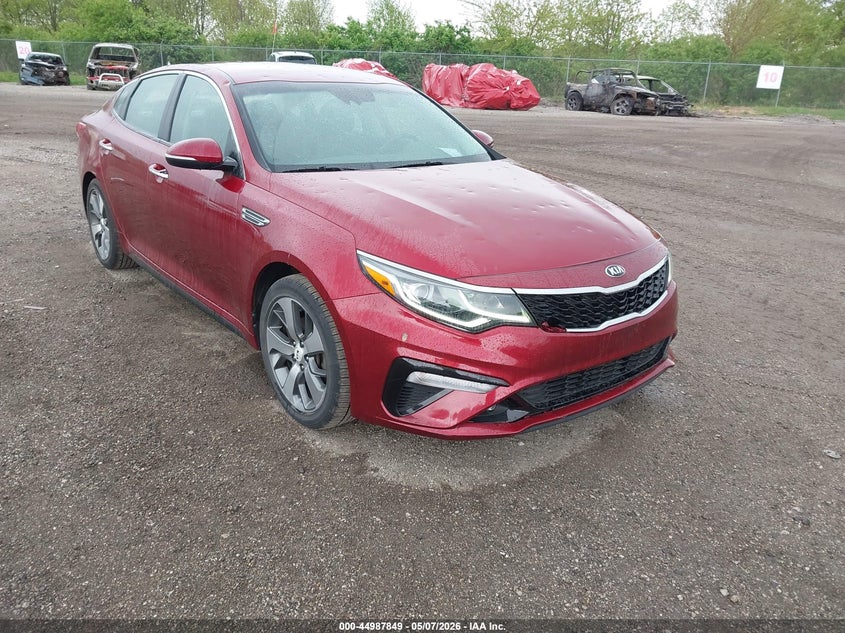2019 Kia Optima VIN 5XXGT4L37KG367269 IAAI salvage auction — REAR END, Salvage (Iowa), sold $2,350 on 2026-07-06 (photo 1)
