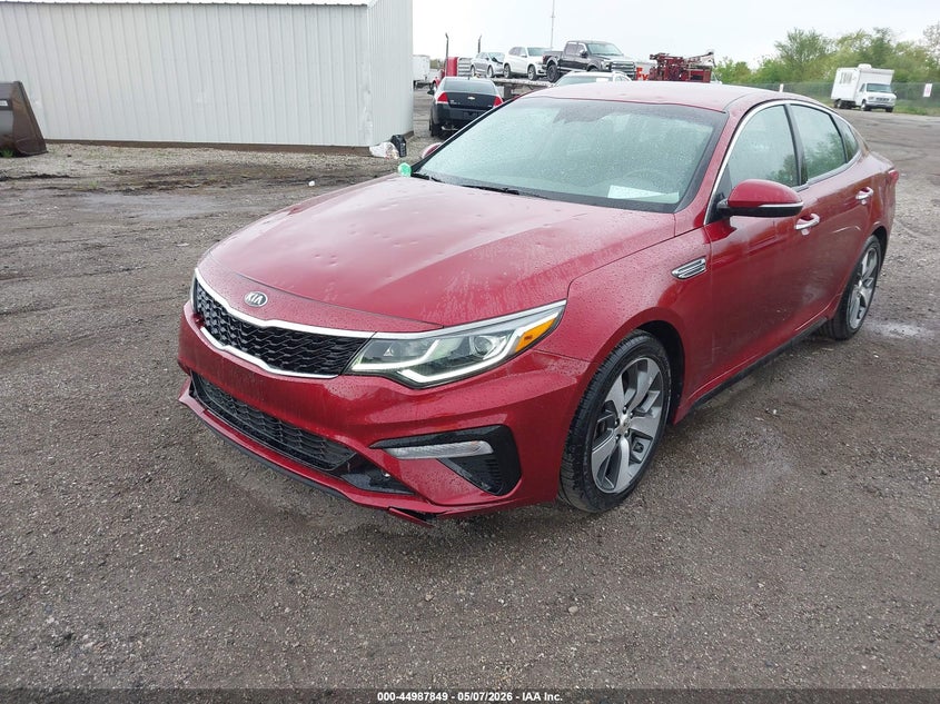 2019 Kia Optima VIN 5XXGT4L37KG367269 IAAI salvage auction — REAR END, Salvage (Iowa), sold $2,350 on 2026-07-06 (photo 2)