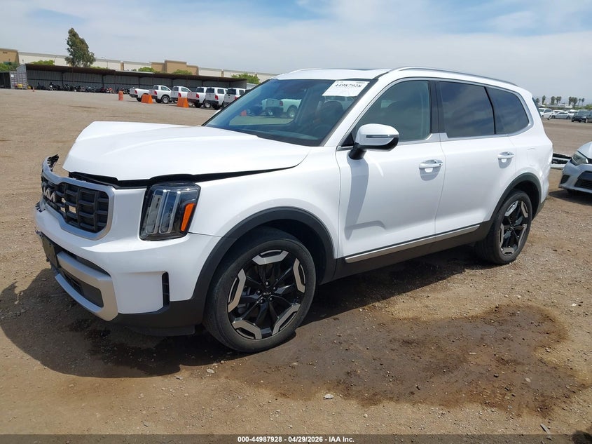 2024 Kia Telluride VIN 5XYP64GC8RG562997 IAAI salvage auction — RIGHT SIDE, Salvage (California), sold $6,975 on 2026-07-29 (photo 2)