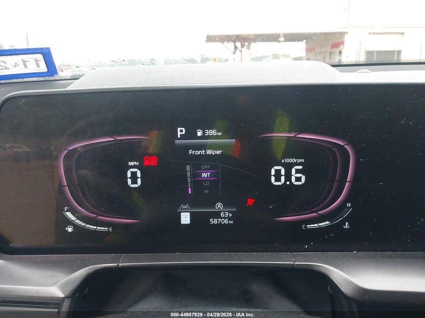 2023 Kia Telluride VIN 5XYP6DGC0PG341276 IAAI salvage auction — FRONT END, Original (Texas), sold $11,750 on 2026-07-30 (photo 7)