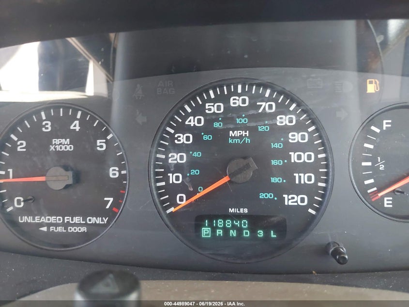 1998 Plymouth Breeze VIN 1P3EJ46C6WN285147 IAAI salvage auction — FRONT END, Clear (Arizona), sold $425 on 2026-07-09 (photo 7)