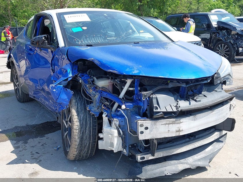 2018 Toyota C-hr VIN NMTKHMBX5JR029610 IAAI salvage auction — RIGHT FRONT, Salvage (North Carolina), sold $3,550 on 2026-07-29 (photo 1)