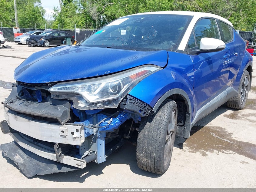 2018 Toyota C-hr VIN NMTKHMBX5JR029610 IAAI salvage auction — RIGHT FRONT, Salvage (North Carolina), sold $3,550 on 2026-07-29 (photo 2)