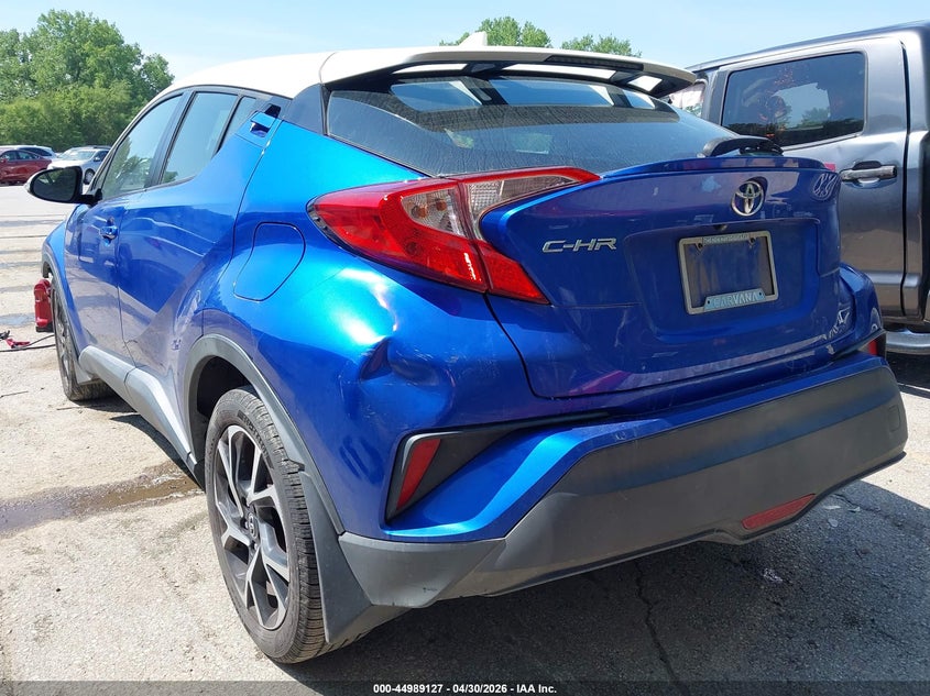 2018 Toyota C-hr VIN NMTKHMBX5JR029610 IAAI salvage auction — RIGHT FRONT, Salvage (North Carolina), sold $3,550 on 2026-07-29 (photo 3)