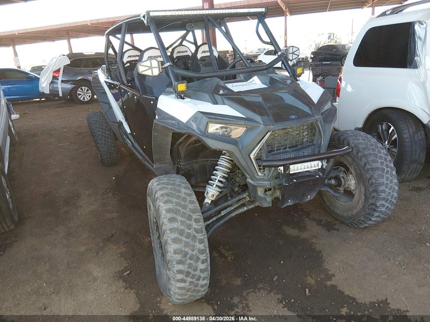 2019 Polaris Rzr VIN 3NSVFE99XKH489016 IAAI salvage auction — WATER/FLOOD, Salvage (Arizona), sold $3,450 on 2026-07-17 (photo 1)