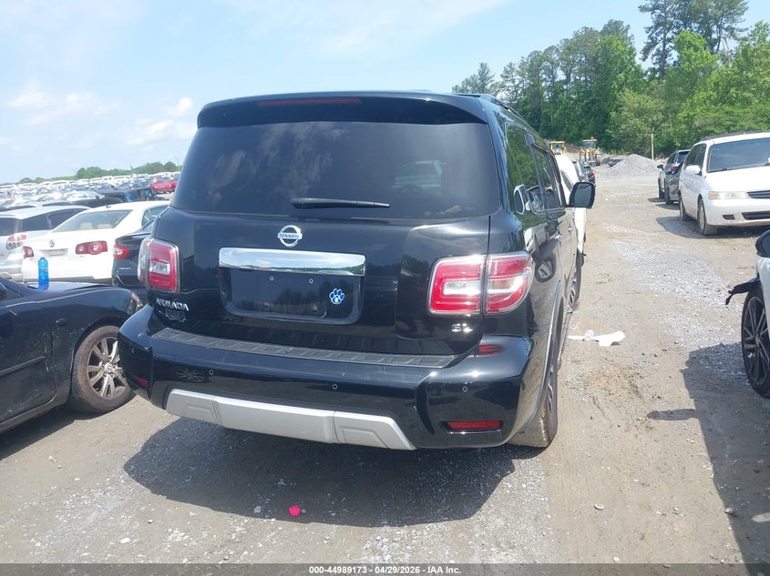 2018 Nissan Armada VIN JN8AY2ND4J9055959 IAAI salvage auction — RIGHT FRONT, Salvage (Georgia), sold $5,750 on 2026-07-14 (photo 4)
