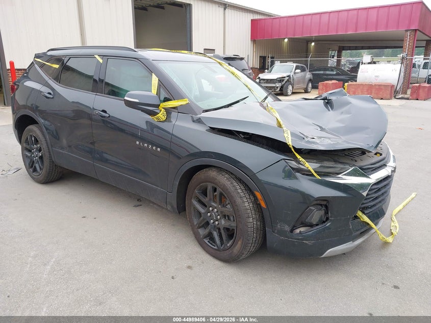 2019 Chevrolet Blazer VIN 3GNKBBRAXKS703473 IAAI salvage auction — BIO HAZARD, Salvage Title, sold $650 on 2026-07-09 (photo 1)