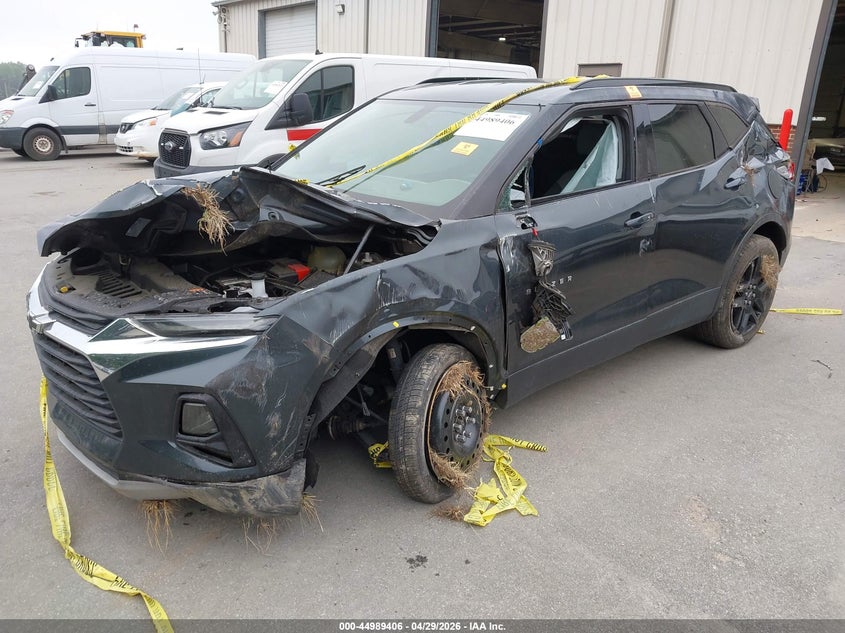 2019 Chevrolet Blazer VIN 3GNKBBRAXKS703473 IAAI salvage auction — BIO HAZARD, Salvage Title, sold $650 on 2026-07-09 (photo 2)