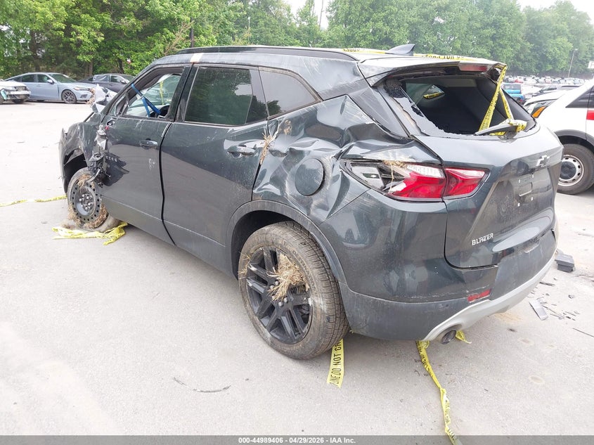2019 Chevrolet Blazer VIN 3GNKBBRAXKS703473 IAAI salvage auction — BIO HAZARD, Salvage Title, sold $650 on 2026-07-09 (photo 3)