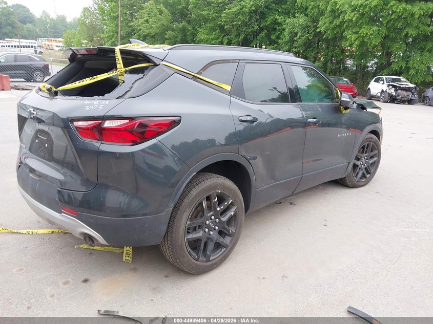 2019 Chevrolet Blazer VIN 3GNKBBRAXKS703473 IAAI salvage auction — BIO HAZARD, Salvage Title, sold $650 on 2026-07-09 (photo 4)