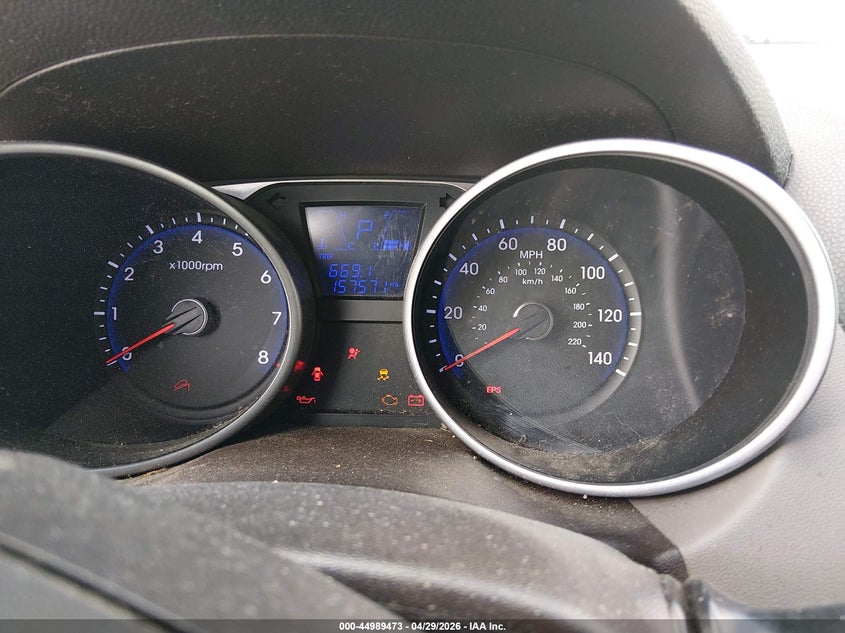 2013 Hyundai Tucson VIN KM8JU3AC3DU693546 IAAI salvage auction — SIDE, Salvage (Illinois), sold $1,100 on 2026-07-09 (photo 7)