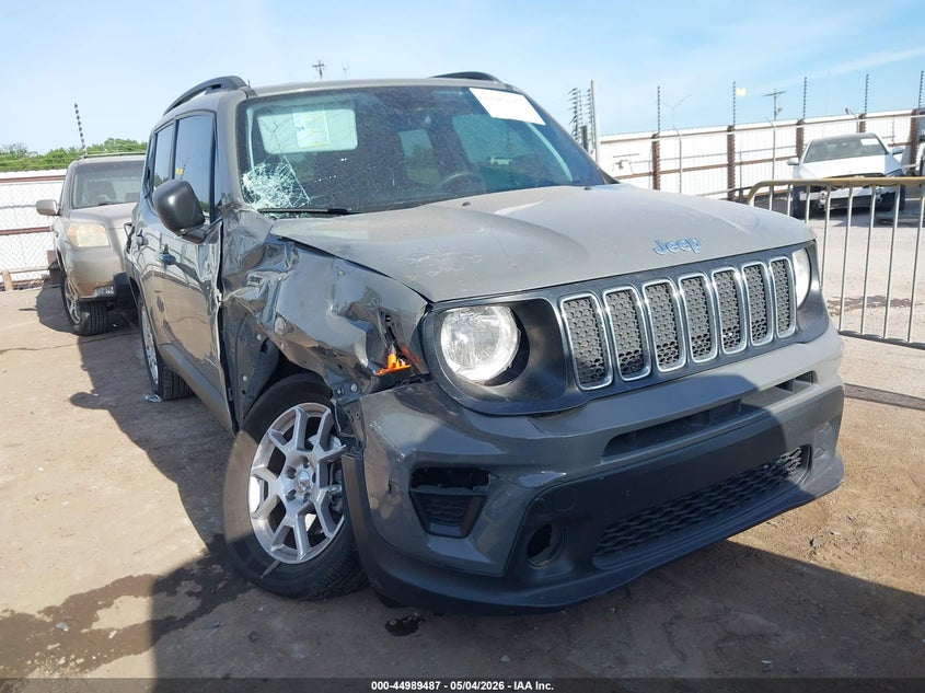 2020 Jeep Renegade VIN ZACNJAA17LPL49376 IAAI salvage auction — RIGHT SIDE, Salvage (Oklahoma), sold $3,200 on 2026-07-08 (photo 1)