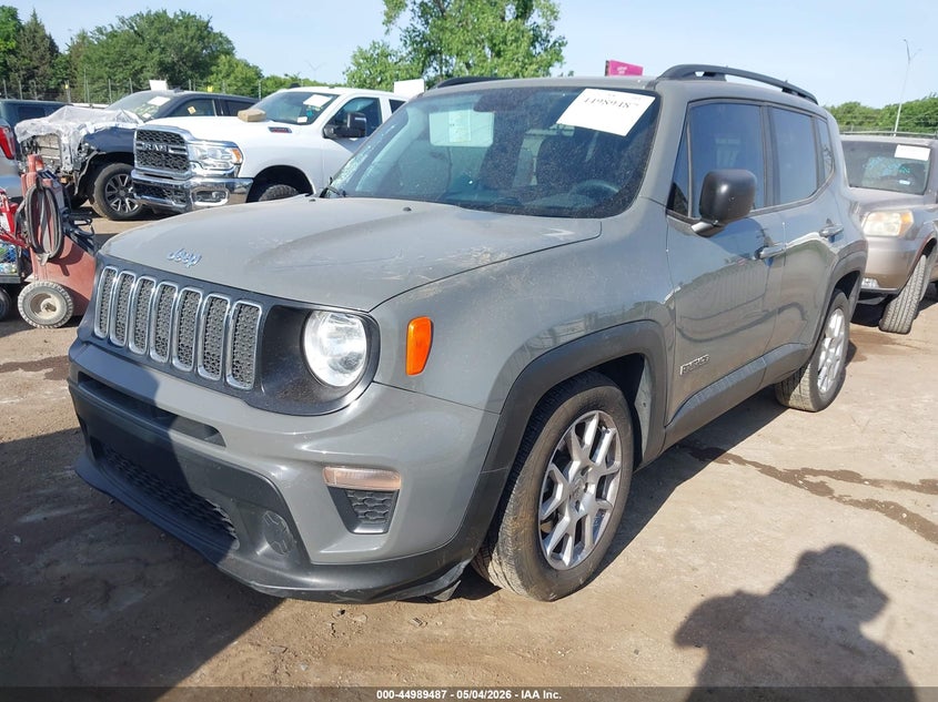 2020 Jeep Renegade VIN ZACNJAA17LPL49376 IAAI salvage auction — RIGHT SIDE, Salvage (Oklahoma), sold $3,200 on 2026-07-08 (photo 2)